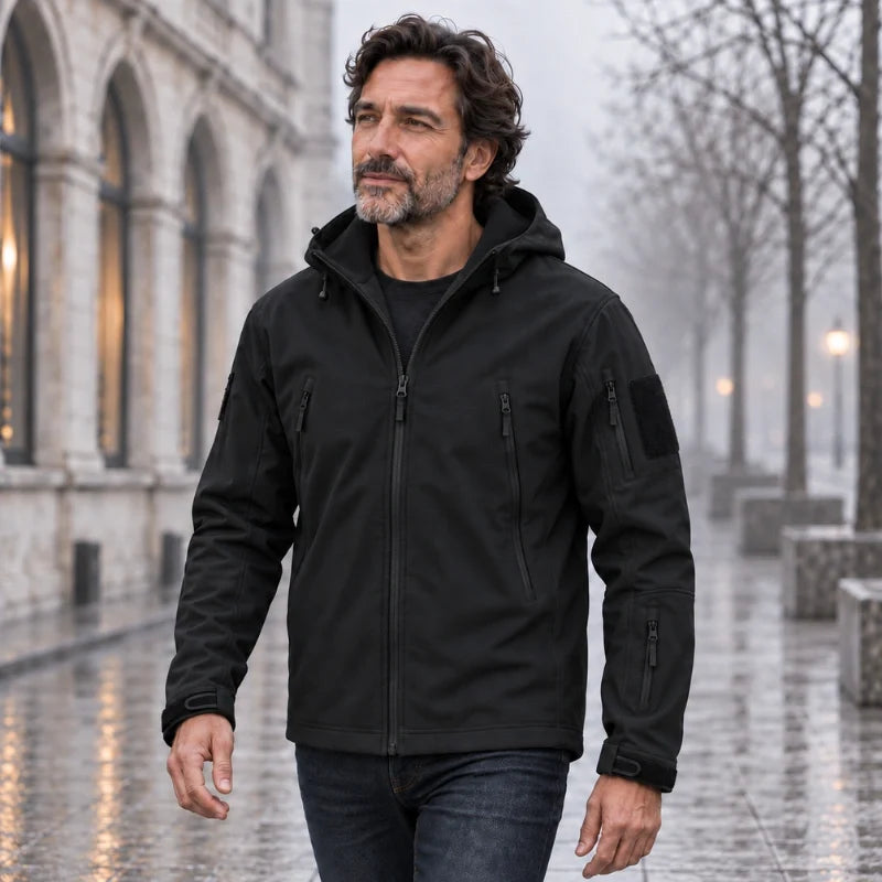 Wasserdichte Thermo-Softshelljacke - Alpine