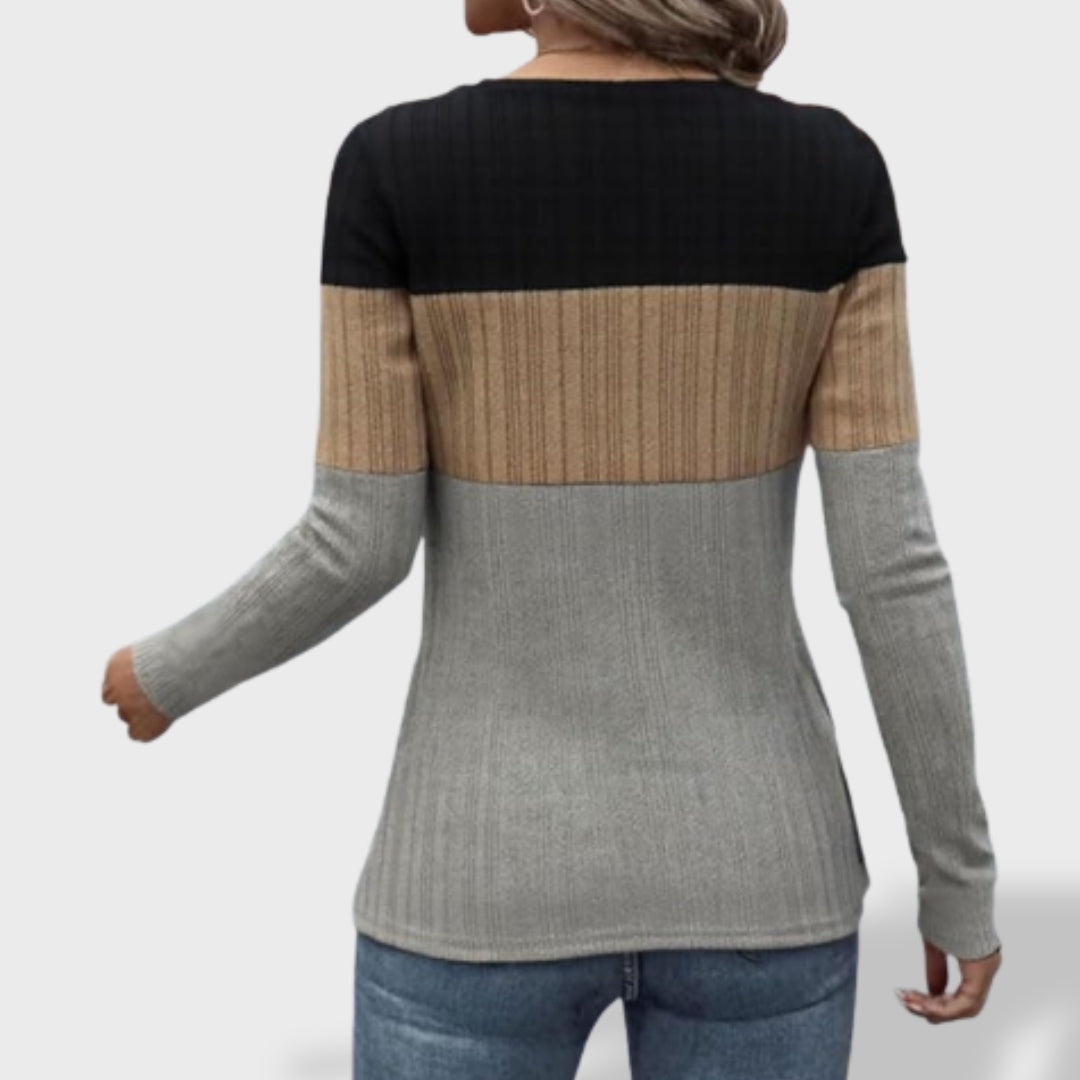 Jade Lässiger Strickpullover für Damen