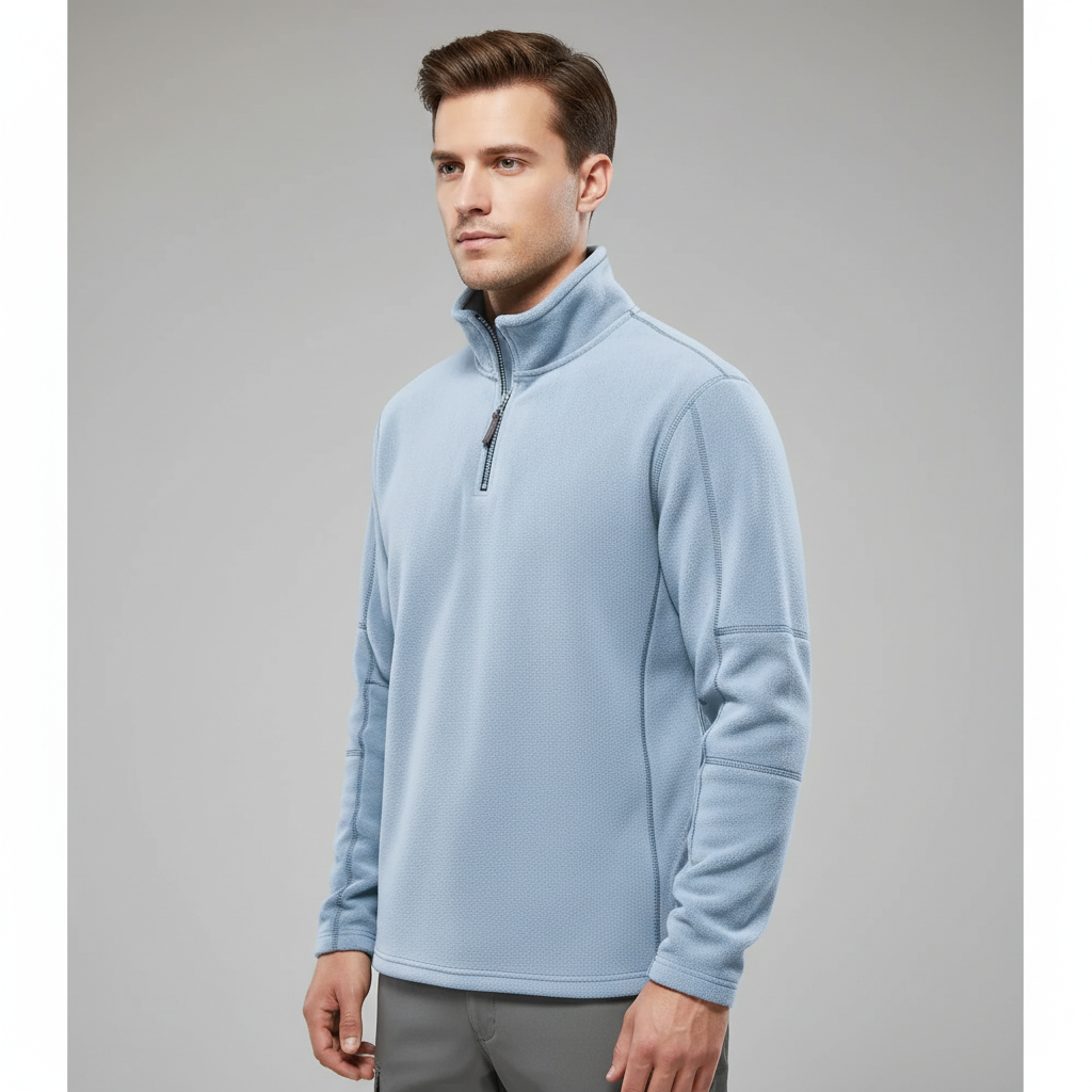 Sébastien Fleecepullover mit Reißverschluss