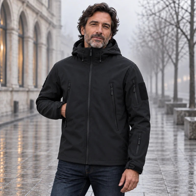 Wasserdichte Thermo-Softshelljacke - Alpine