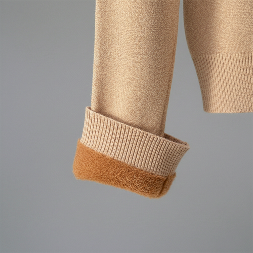 Karen Damen Fleece-Rollkragenpullover