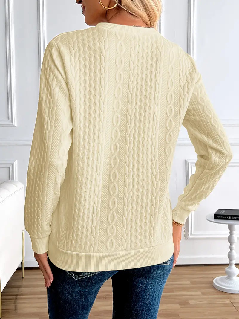 Ellie Elegant Sweatshirt