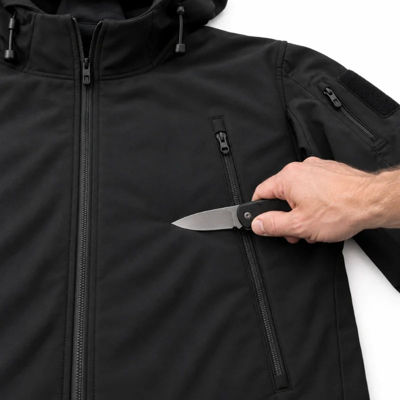 Wasserdichte Thermo-Softshelljacke - Alpine