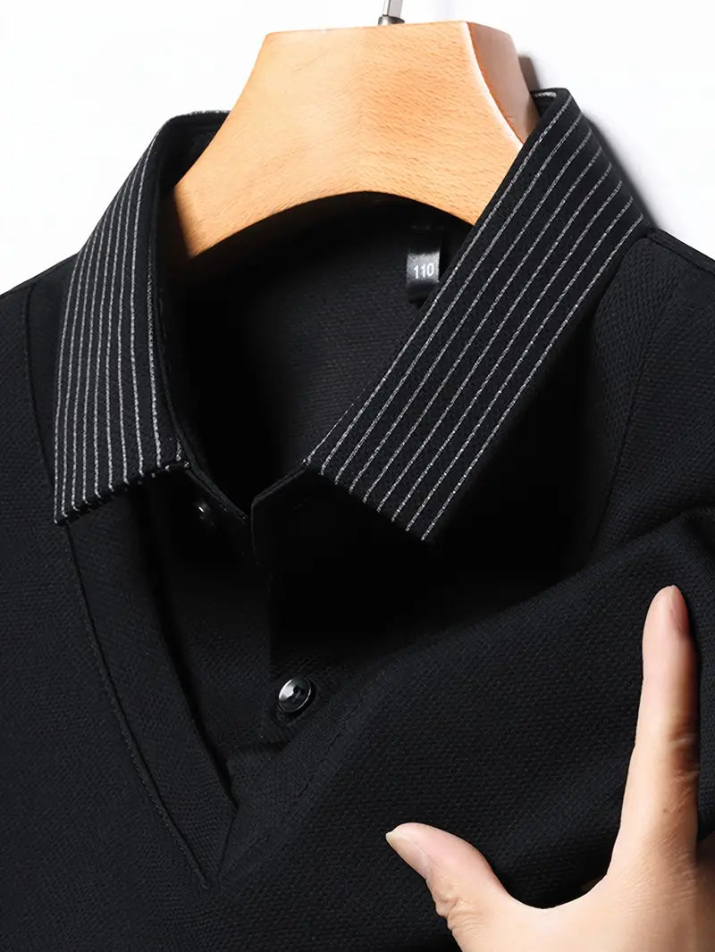 Charles 2-in-1 Langarm-Poloshirt