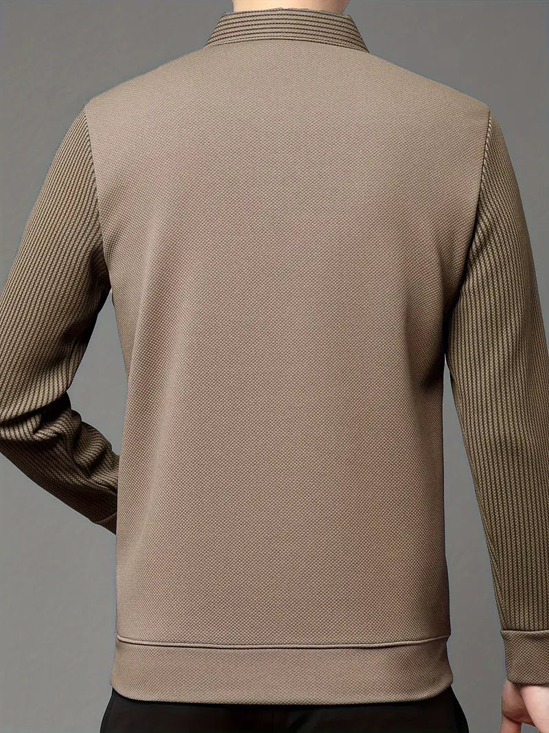 Charles 2-in-1 Langarm-Poloshirt