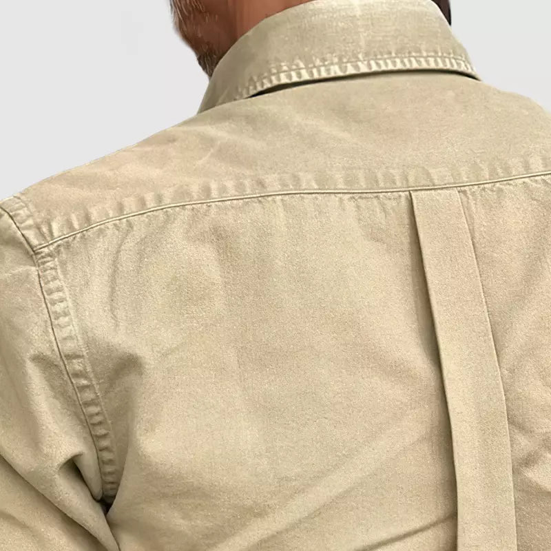 Classic Denim Long Sleeve Casual Shirt