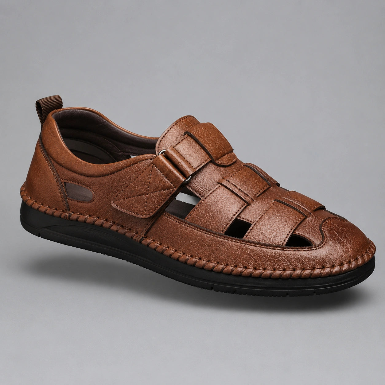 Orthopädische Ledersandalen – Santorin