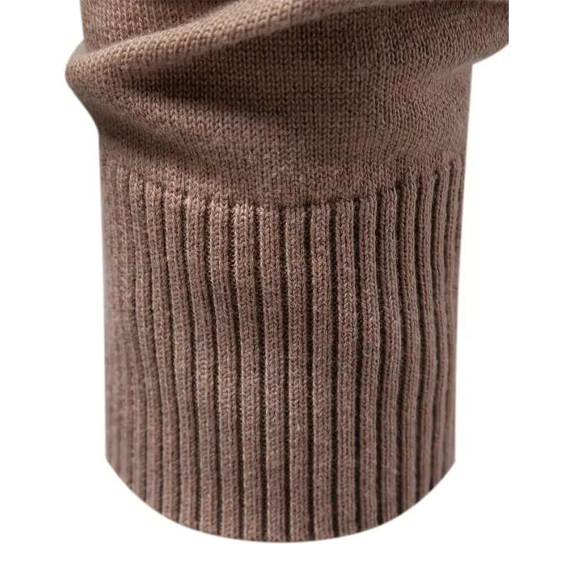 Valentin Refined Pullover mit Reißverschluss