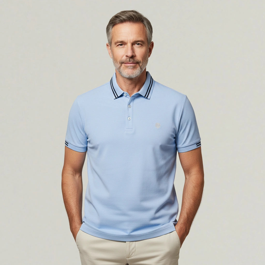 Valerio Modernes Herren-Poloshirt