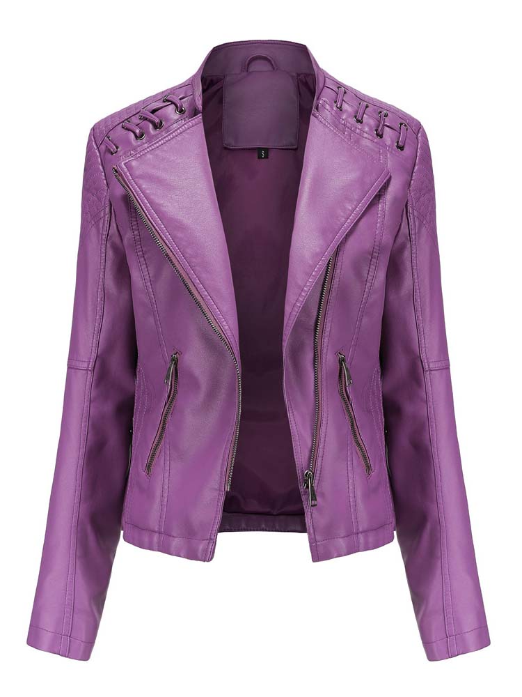 Ruby Damen Lederjacke