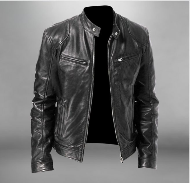 Adrian Herren Premium Lederjacke