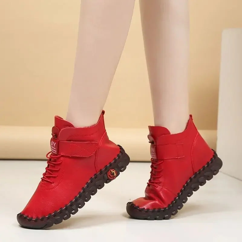 Ultrabequeme und warme Lederstiefel – Aurore