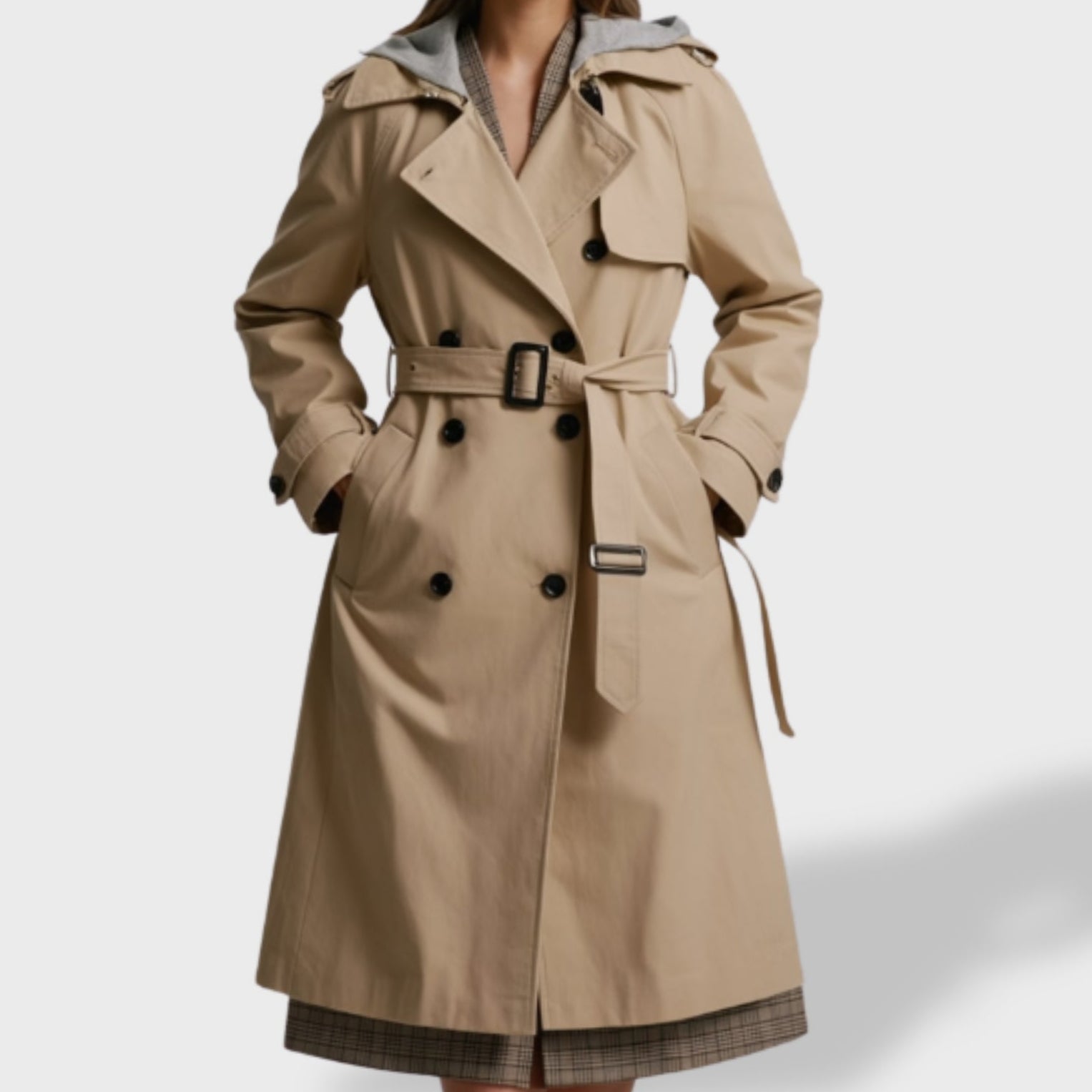 Clara Eleganter Trenchcoat für Damen