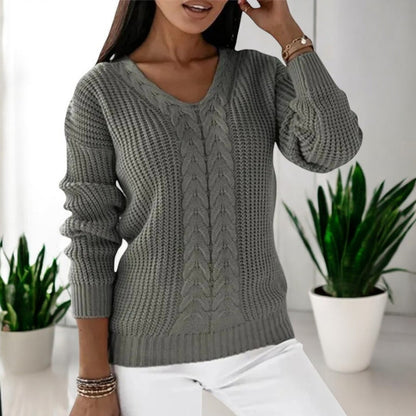 Elin Damen Strickpullover