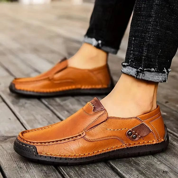 Herren Slip-On Mokassins aus Leder – SoftStep