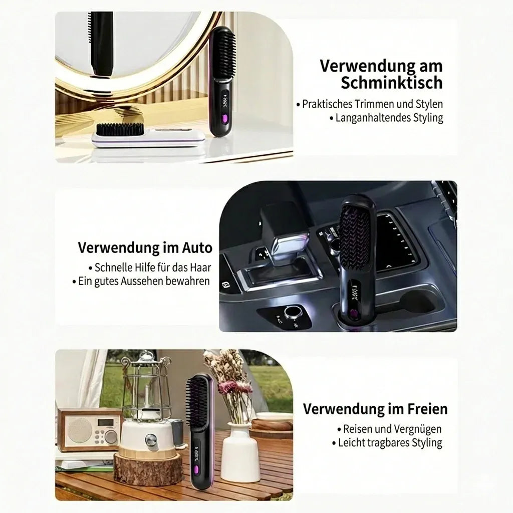 Stylingbürste für kurzes Haar – VolumeBoost