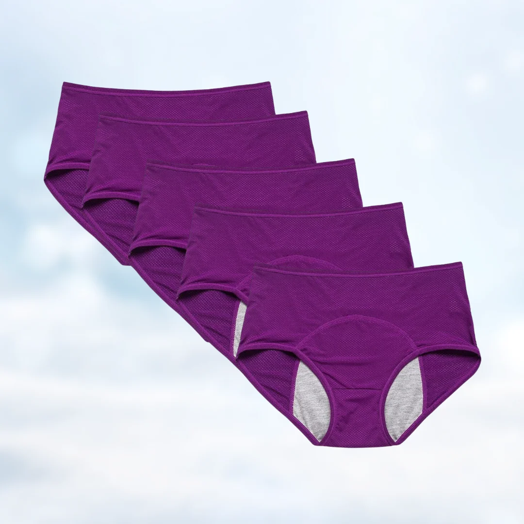 VitalDry | Auslaufsichere Unterwäsche | 5er-Pack