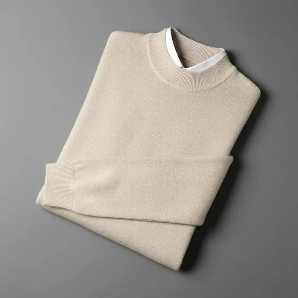 Hochgeschlossener Kaschmirpullover Damien