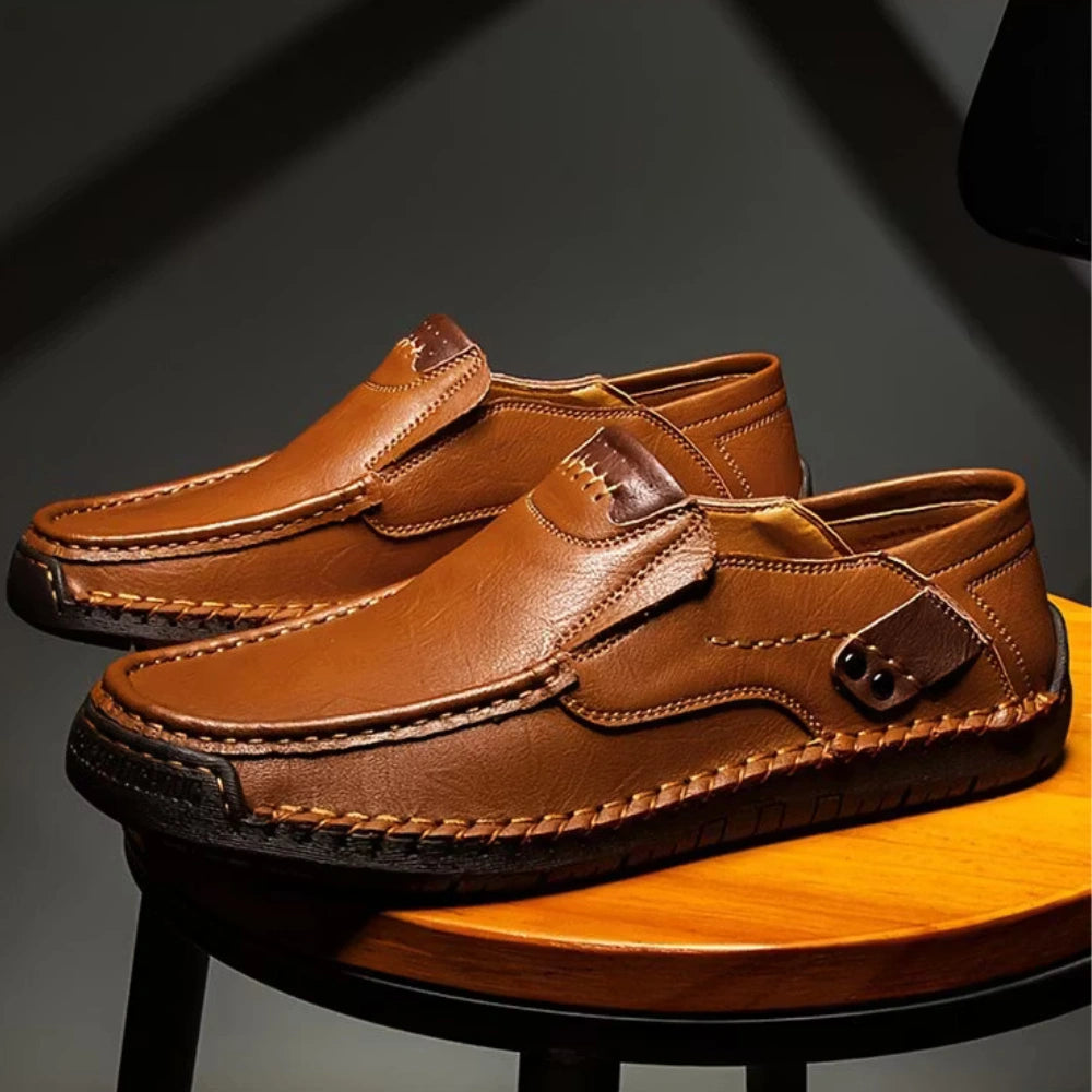 Herren Slip-On Mokassins aus Leder – SoftStep