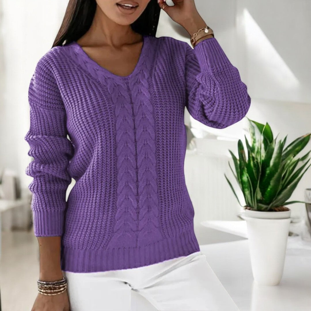 Elin Damen Strickpullover