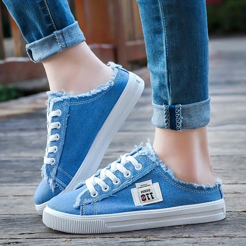 Denim muiltje - Trendy