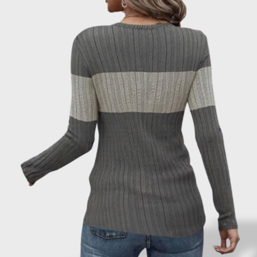 Jade Lässiger Strickpullover für Damen
