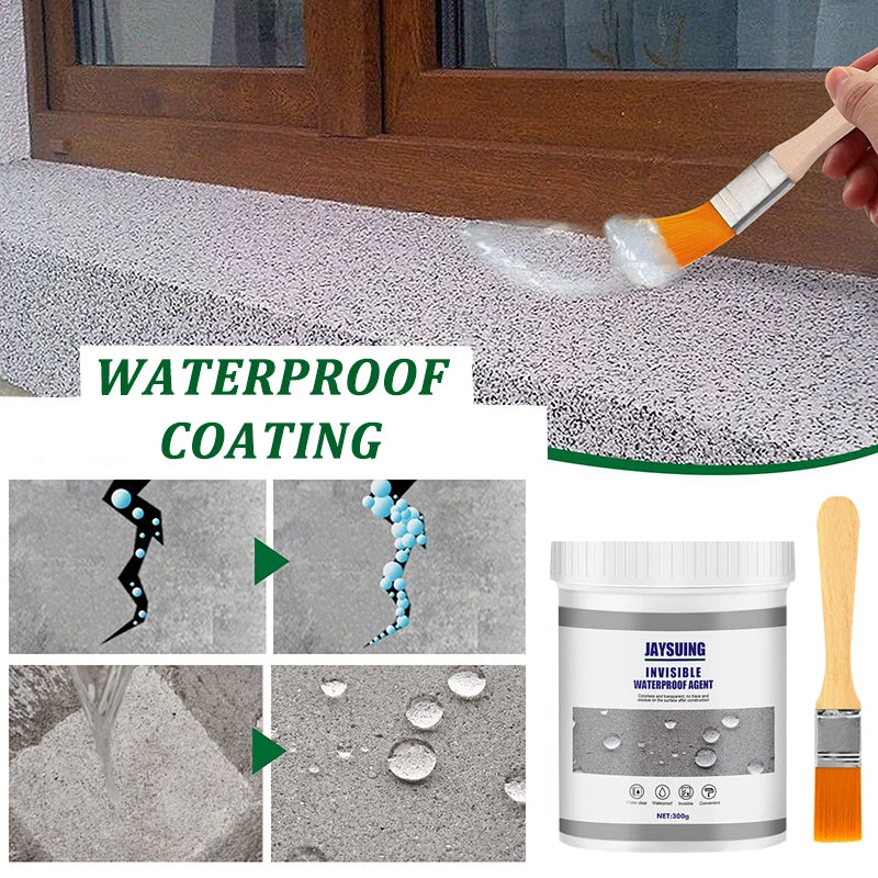 Anti-lek &amp; waterdichte kit + kwast (cadeau)