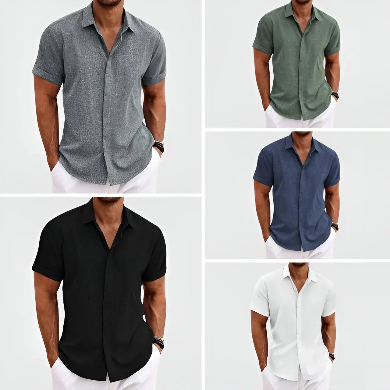 Spring Elegance Linen Shirt