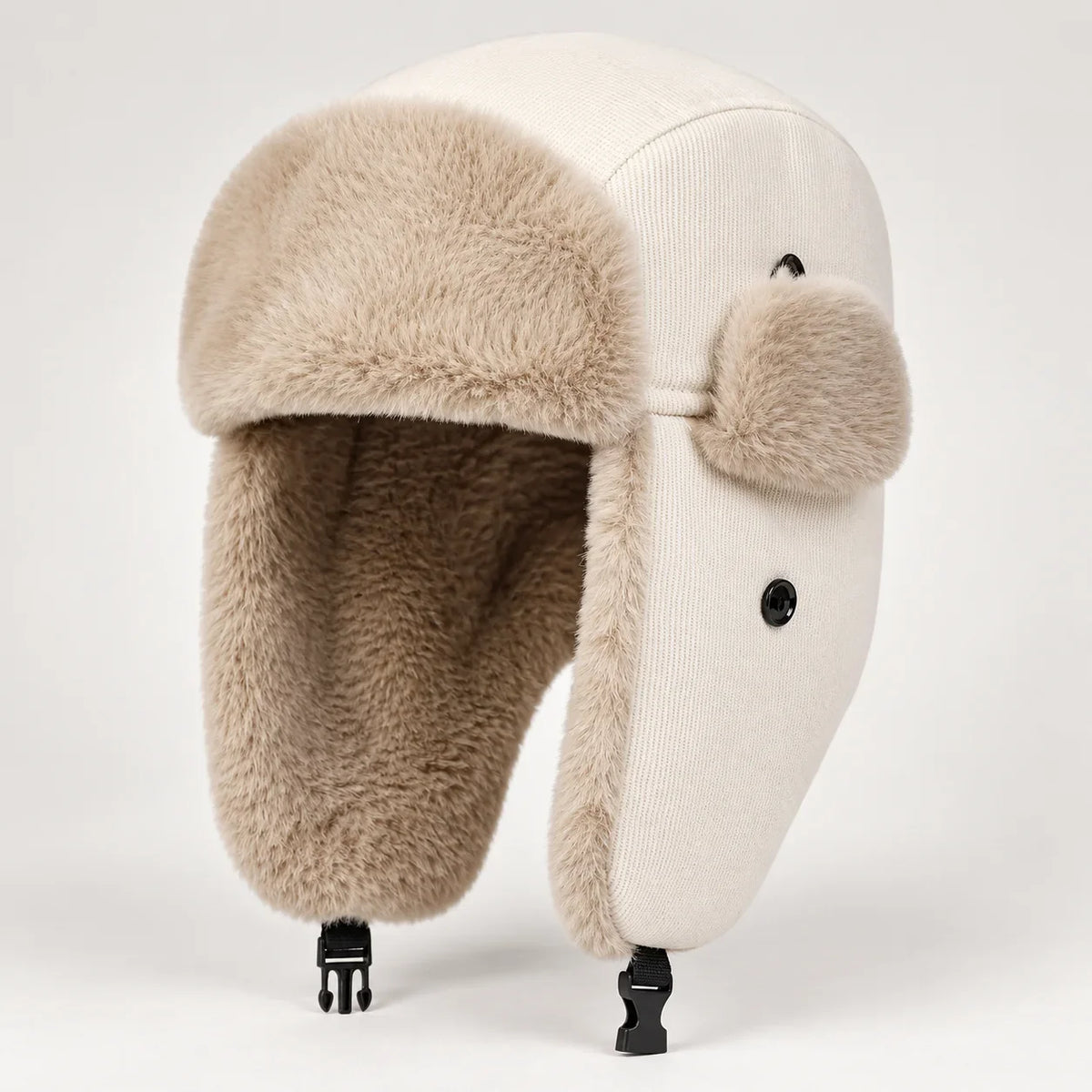 Nordvik™ – Wintermütze aus Kunstfell