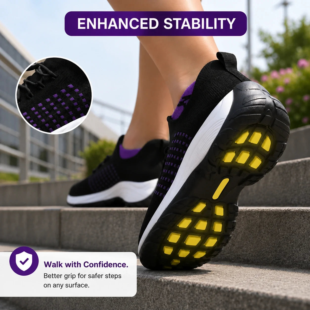 OrthoShift™ | Lightweight Sneakers with Orthopaedic Support