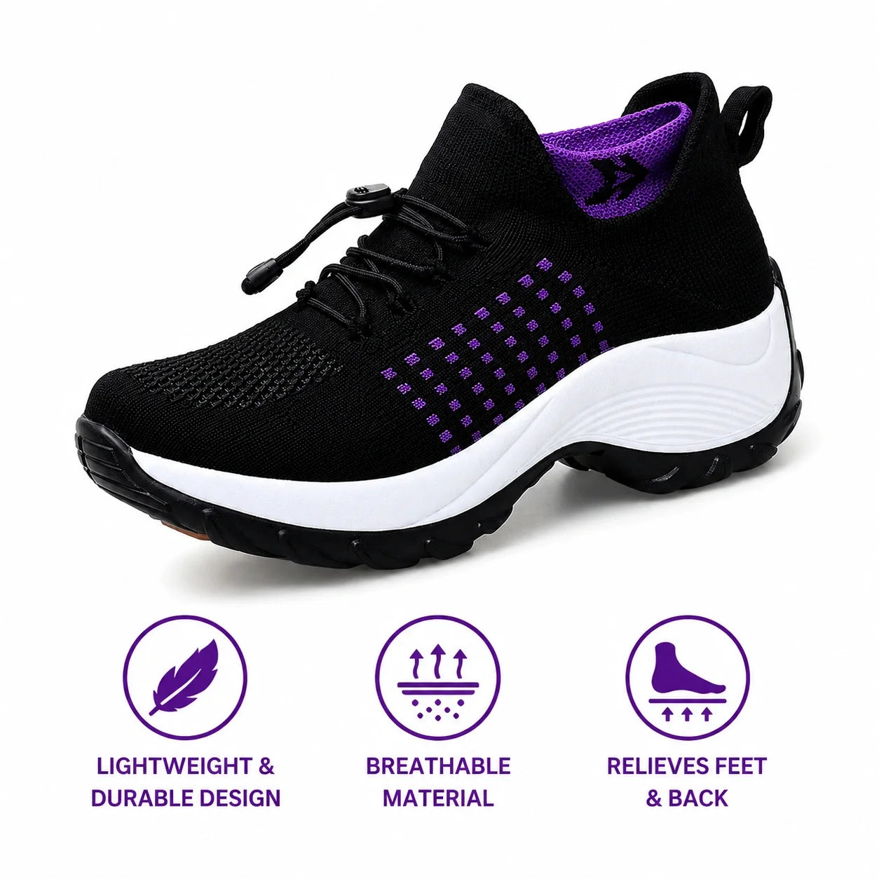 OrthoShift™ | Lightweight Sneakers with Orthopaedic Support