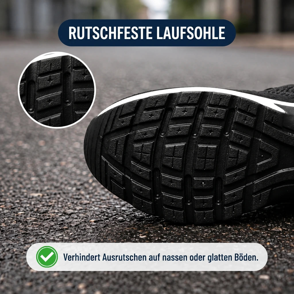 OrthoWalk™ – 12-Stunden-Arbeitsschuhe zur Linderung von Fuß-, Knie- & Rückenschmerzen