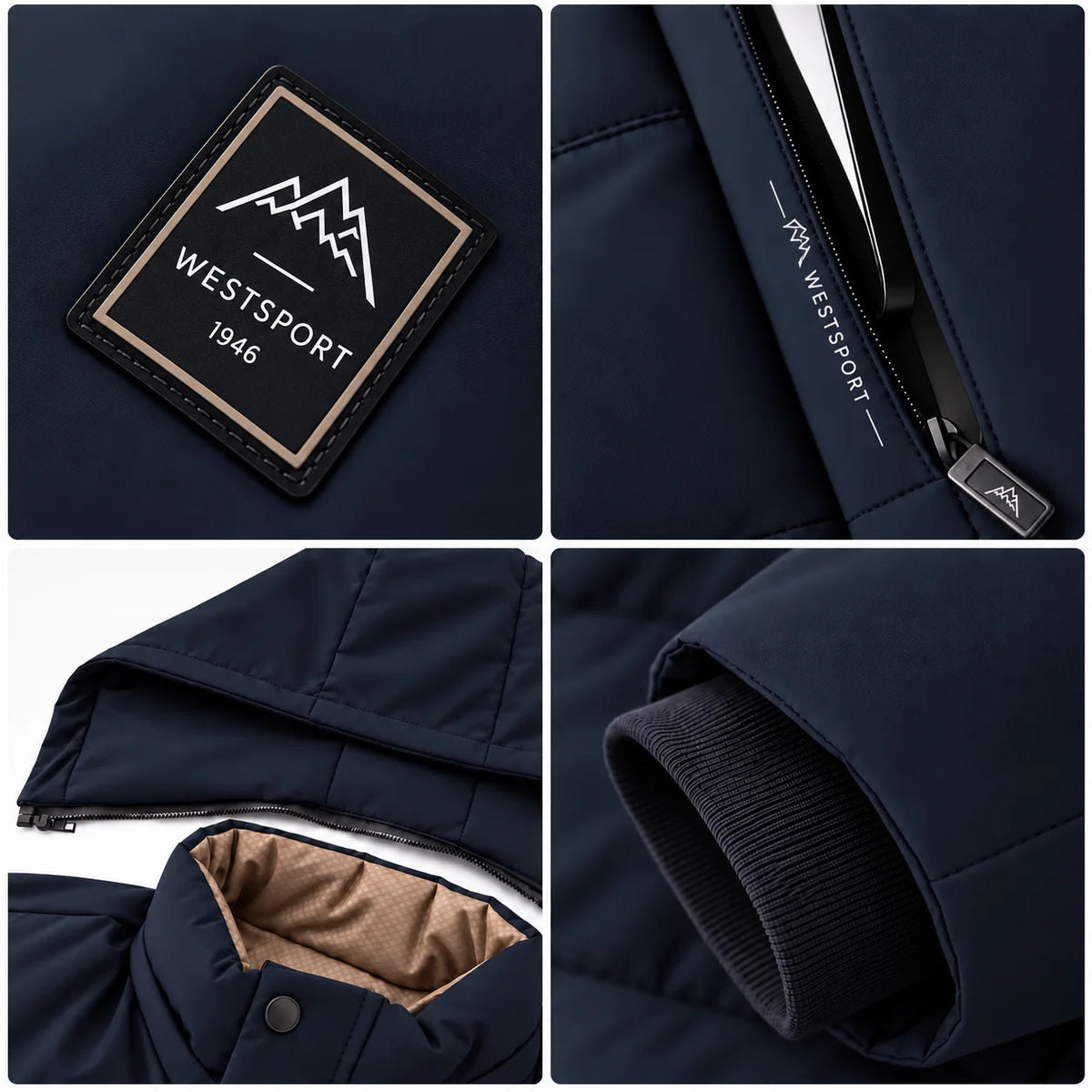 Hooded Insulated Winter Puffer Jacket - Summit