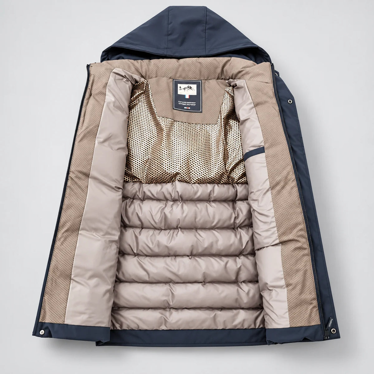 Hooded Insulated Winter Puffer Jacket - Summit