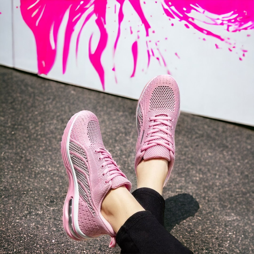 Atmungsaktive orthopädische Sneakers mit Luftblasen - Stella