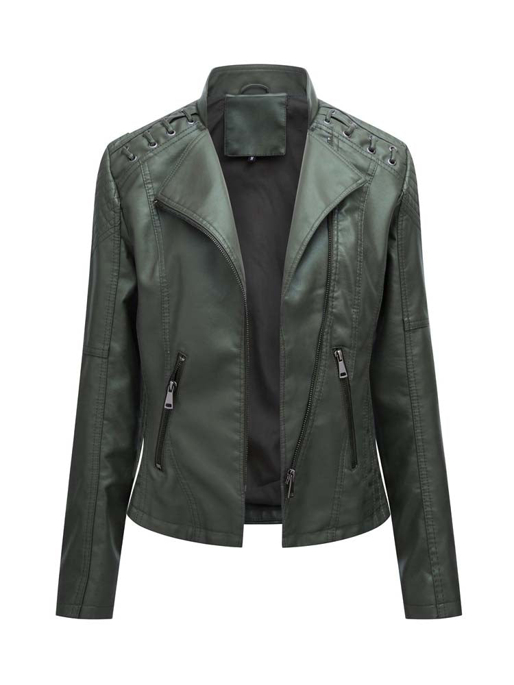 Ruby Damen Lederjacke