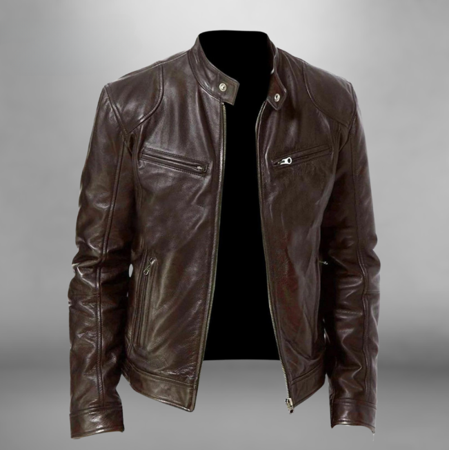 Adrian Herren Premium Lederjacke