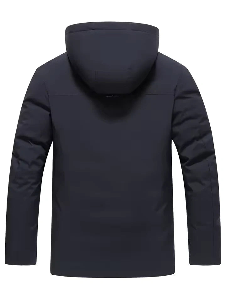 Hooded Insulated Winter Puffer Jacket - Summit