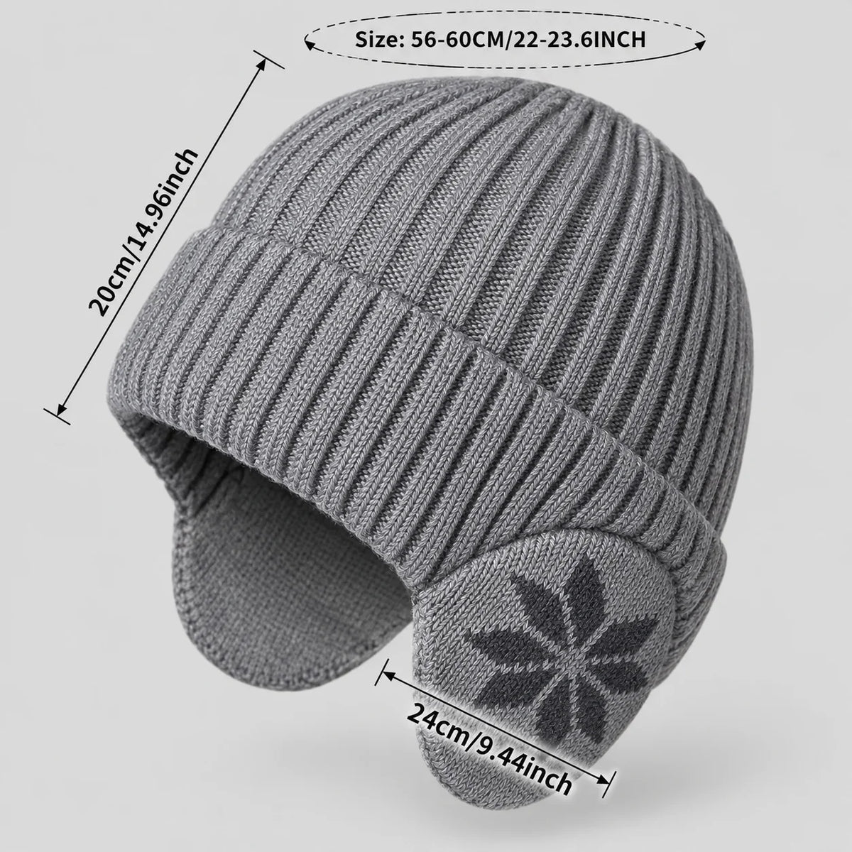 Alrik™ – Strick-Beanie für den Winter