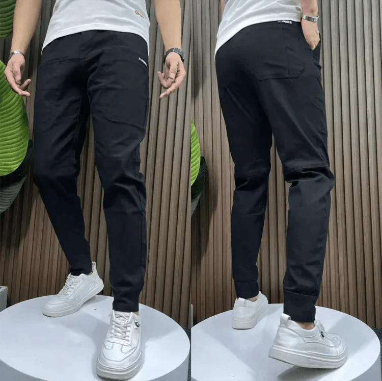Stretch Cargo Trousers For Men - Noah