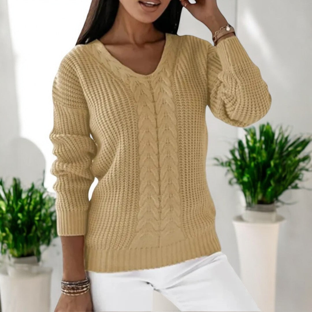 Elin Damen Strickpullover