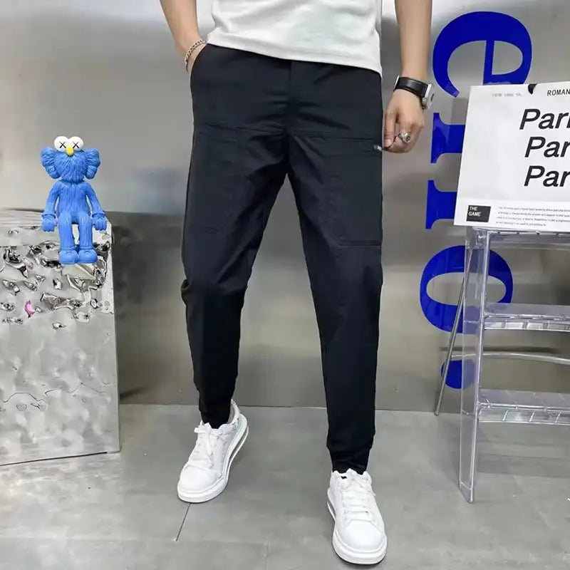Stretch Cargo Trousers For Men - Noah