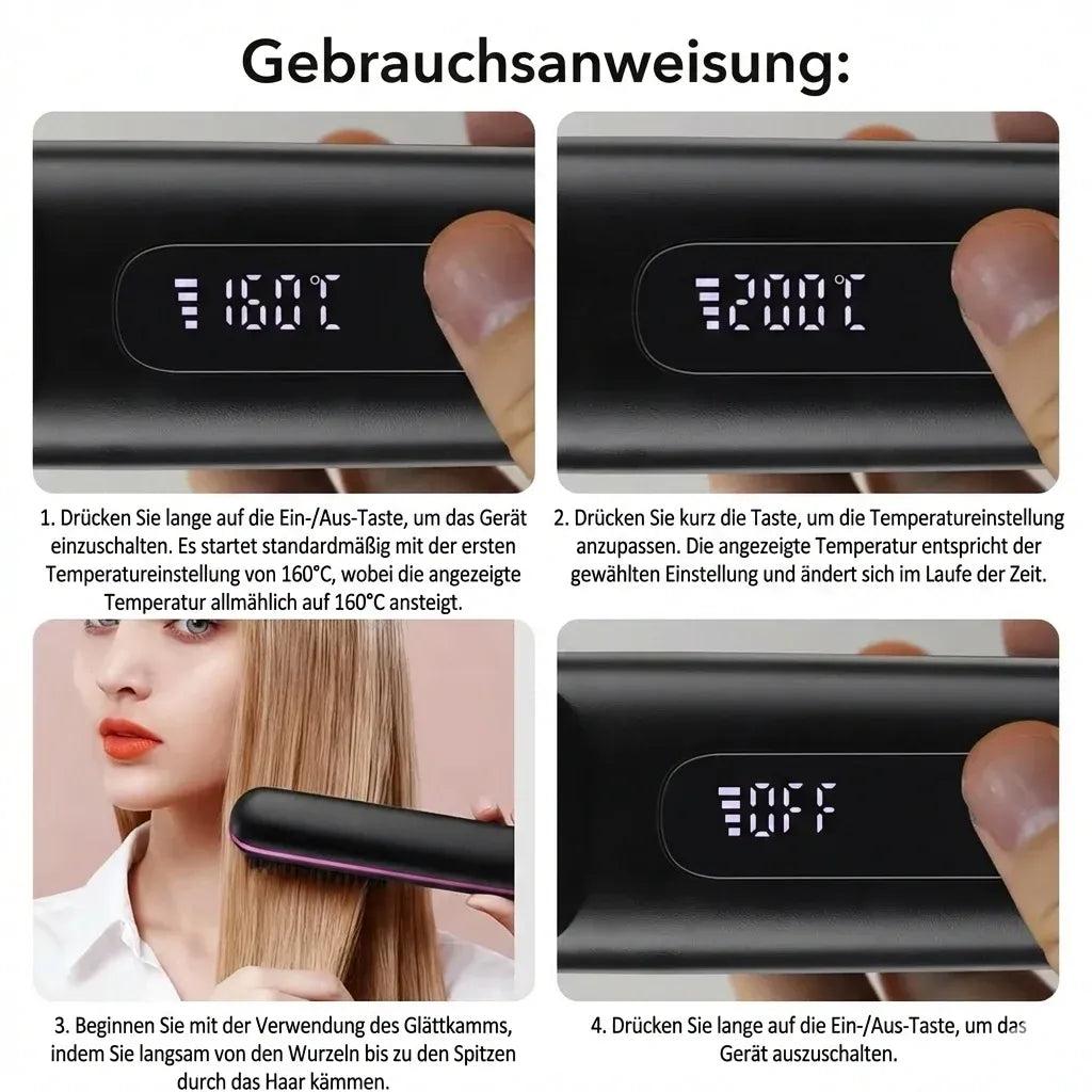 Stylingbürste für kurzes Haar – VolumeBoost