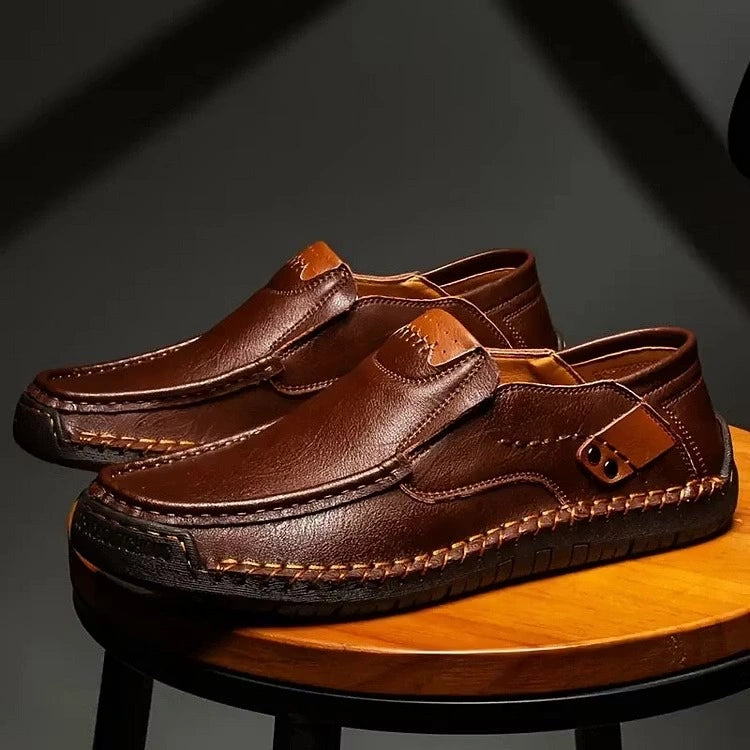 Herren Slip-On Mokassins aus Leder – SoftStep