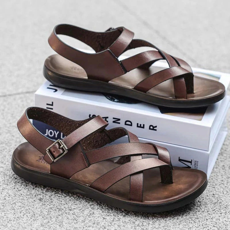 Roman | Herren Sandalen – Lässig, Weiche Sohle & Perfekt für den Strand