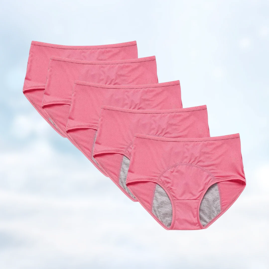 VitalDry | Auslaufsichere Unterwäsche | 5er-Pack
