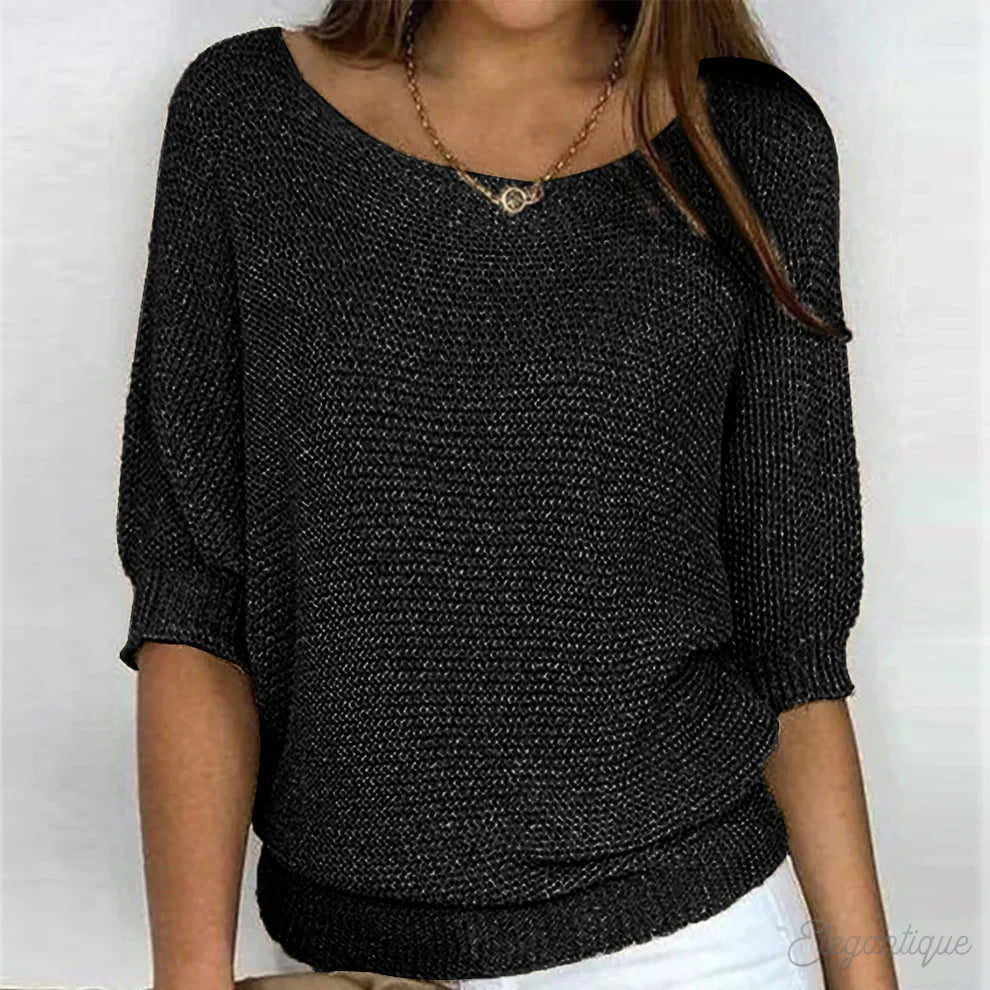 Mila Damen Casual Pullover