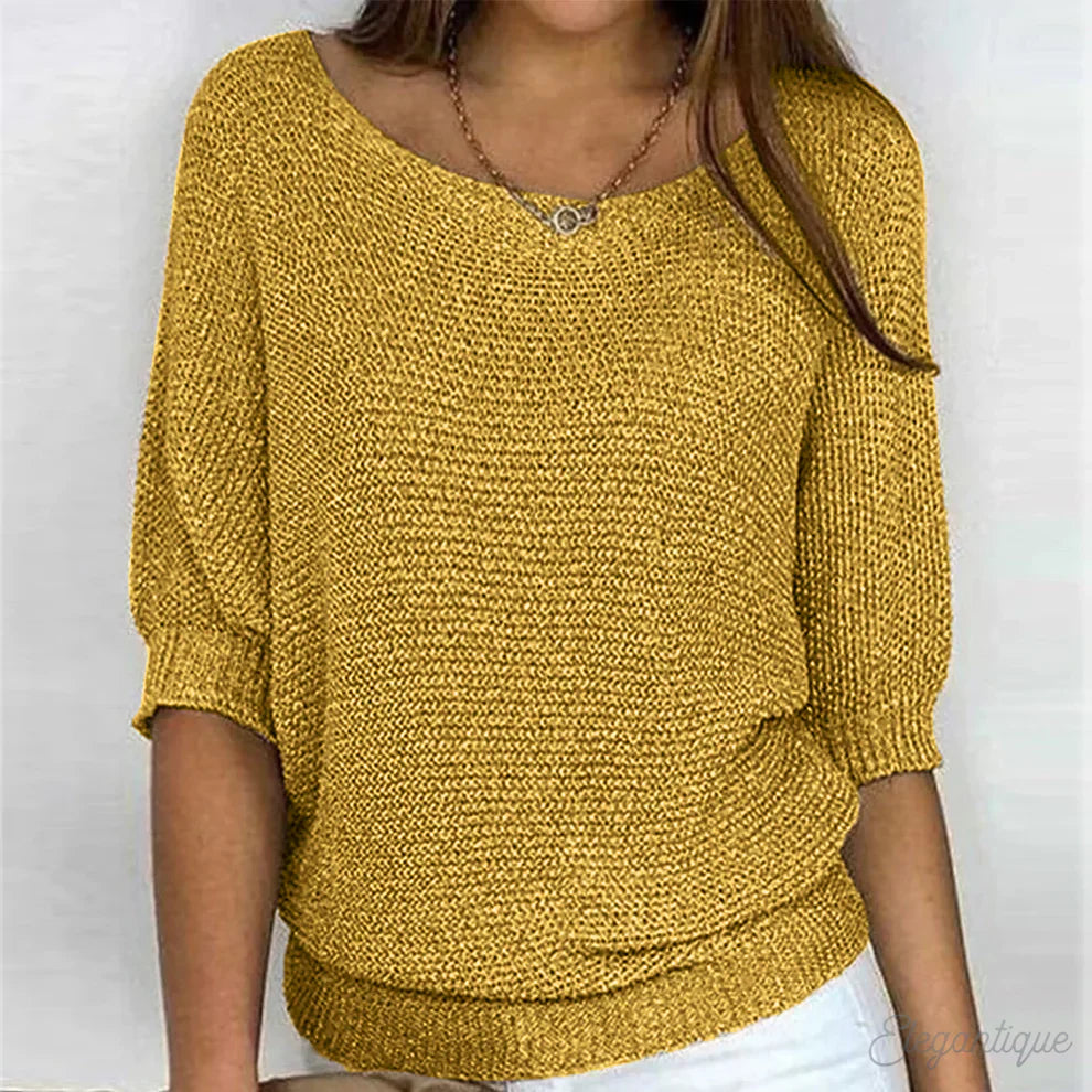 Mila Damen Casual Pullover